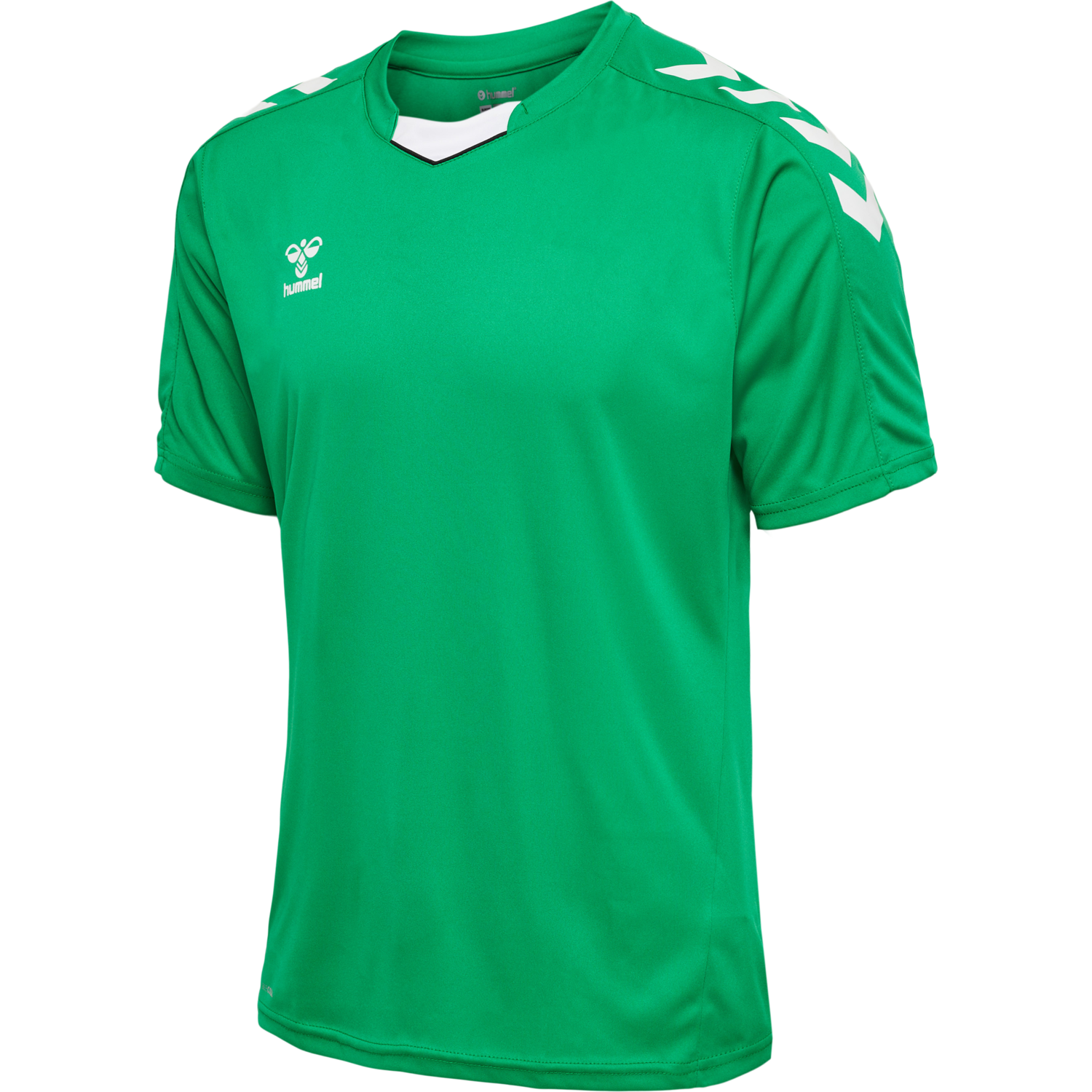 hmlCORE XK POLY JERSEY S/S, JELLY BEAN, packshot