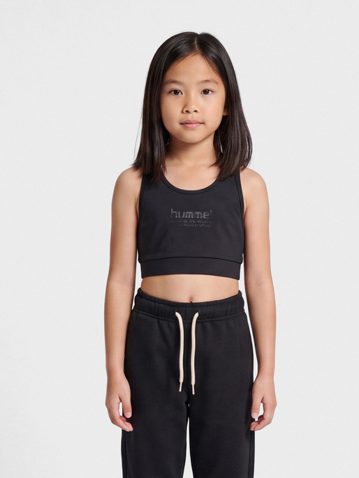 hmlPURE SPORTS TOP, BLACK, model