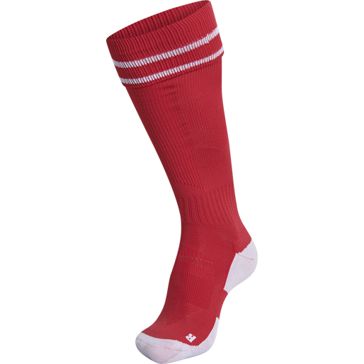 ELEMENT FOOTBALL SOCK , TRUE RED, packshot