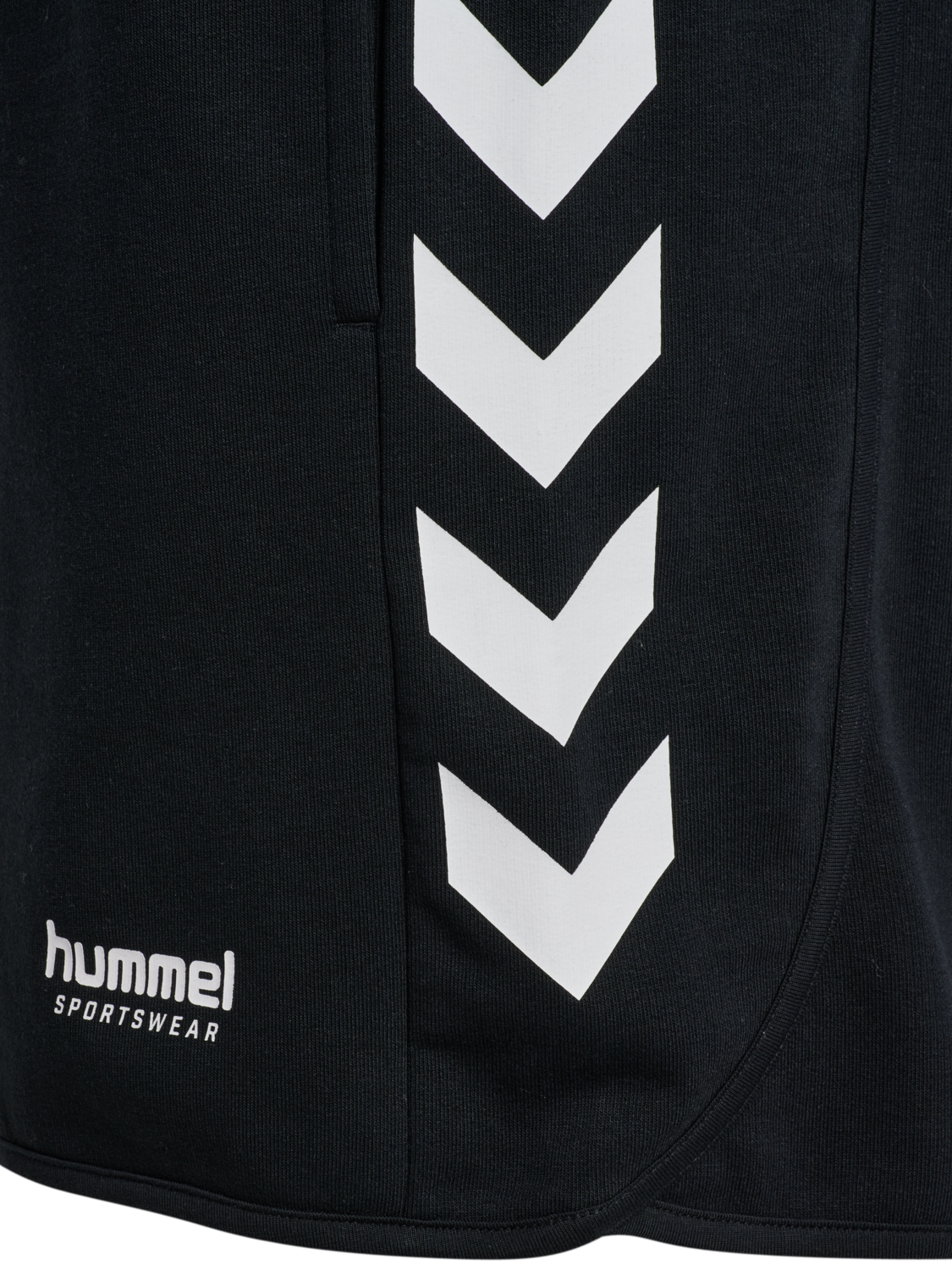 hmlOVERSIZED WILLY SHORTS, BLACK, packshot