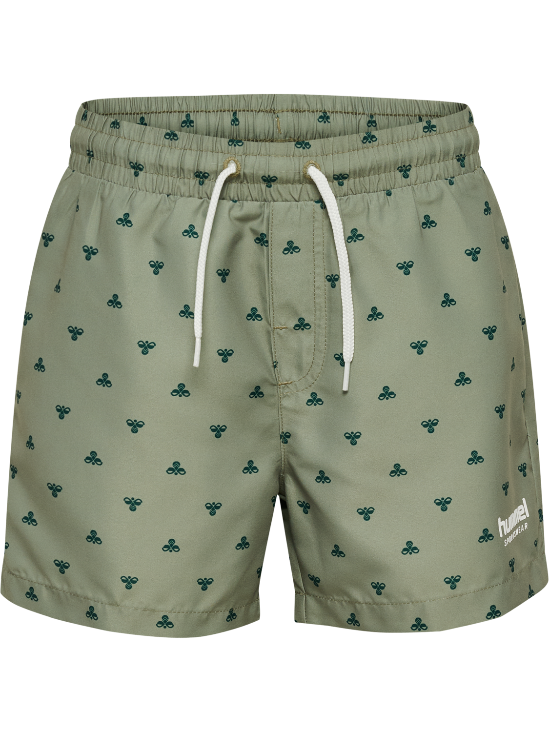 hmlJR REG BEE AOP BOARD SHORTS, SHADOW, packshot