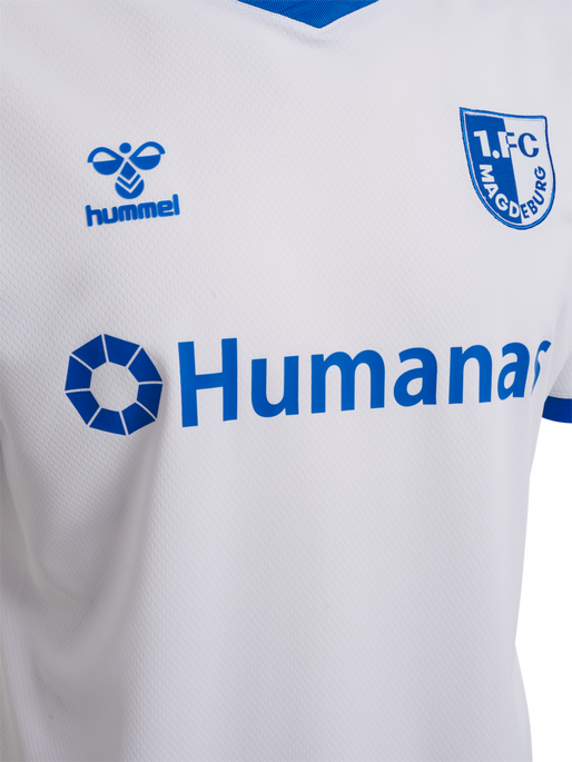 1FCM 23/24 HOME JERSEY S/S KIDS, WHITE, packshot
