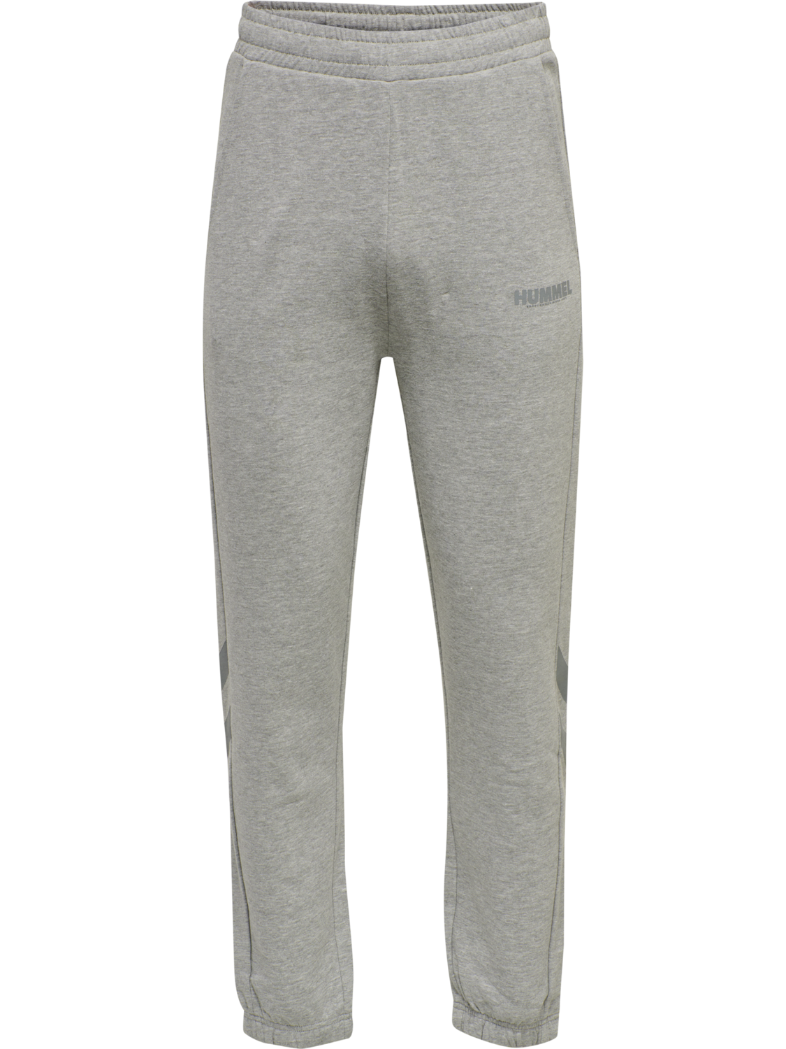 hmlLEGACY REGULAR PANTS PLUS, GREY MELANGE, packshot