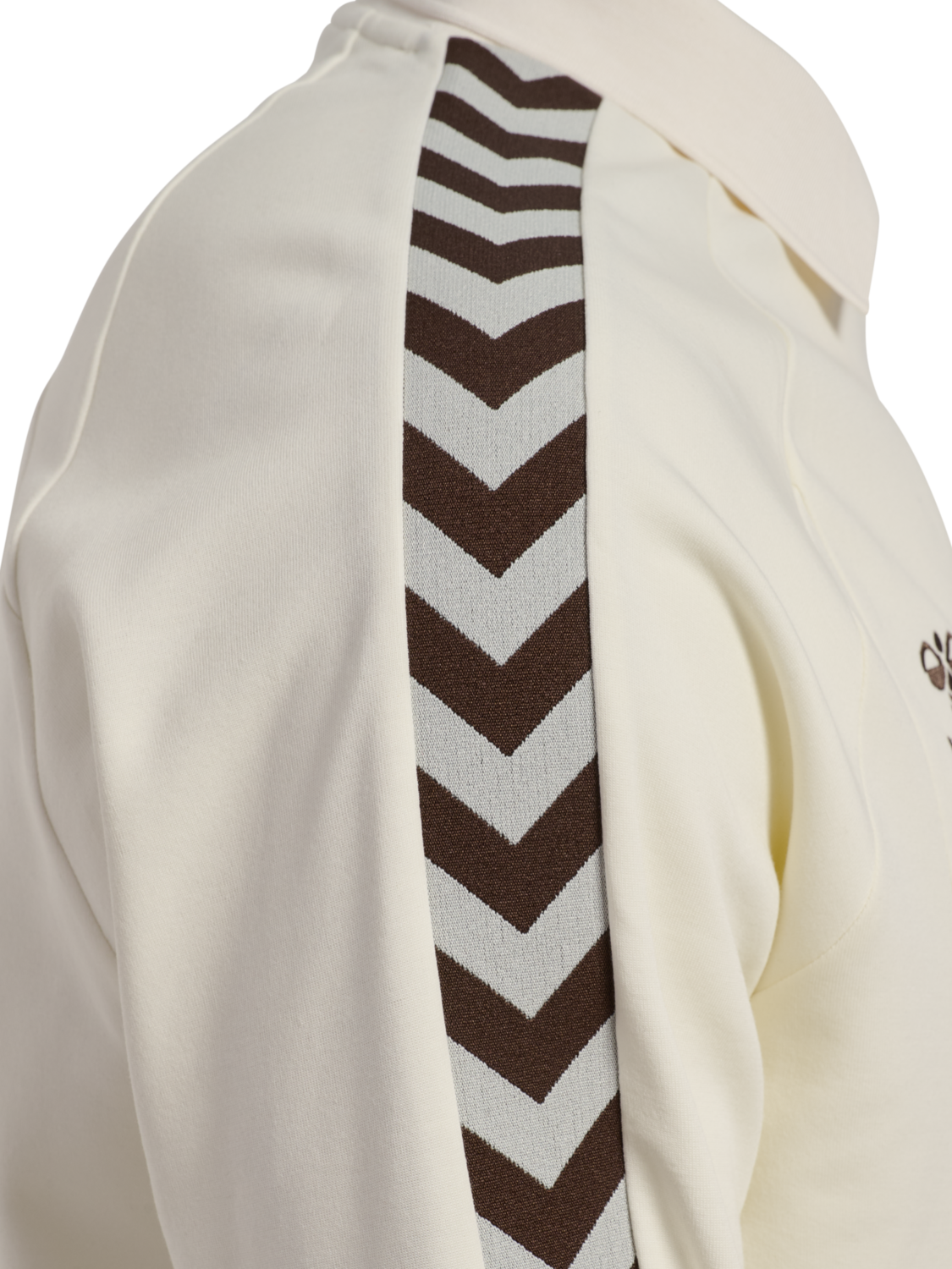 hmlROOT POLO L/S, CANNOLI CREAM, packshot