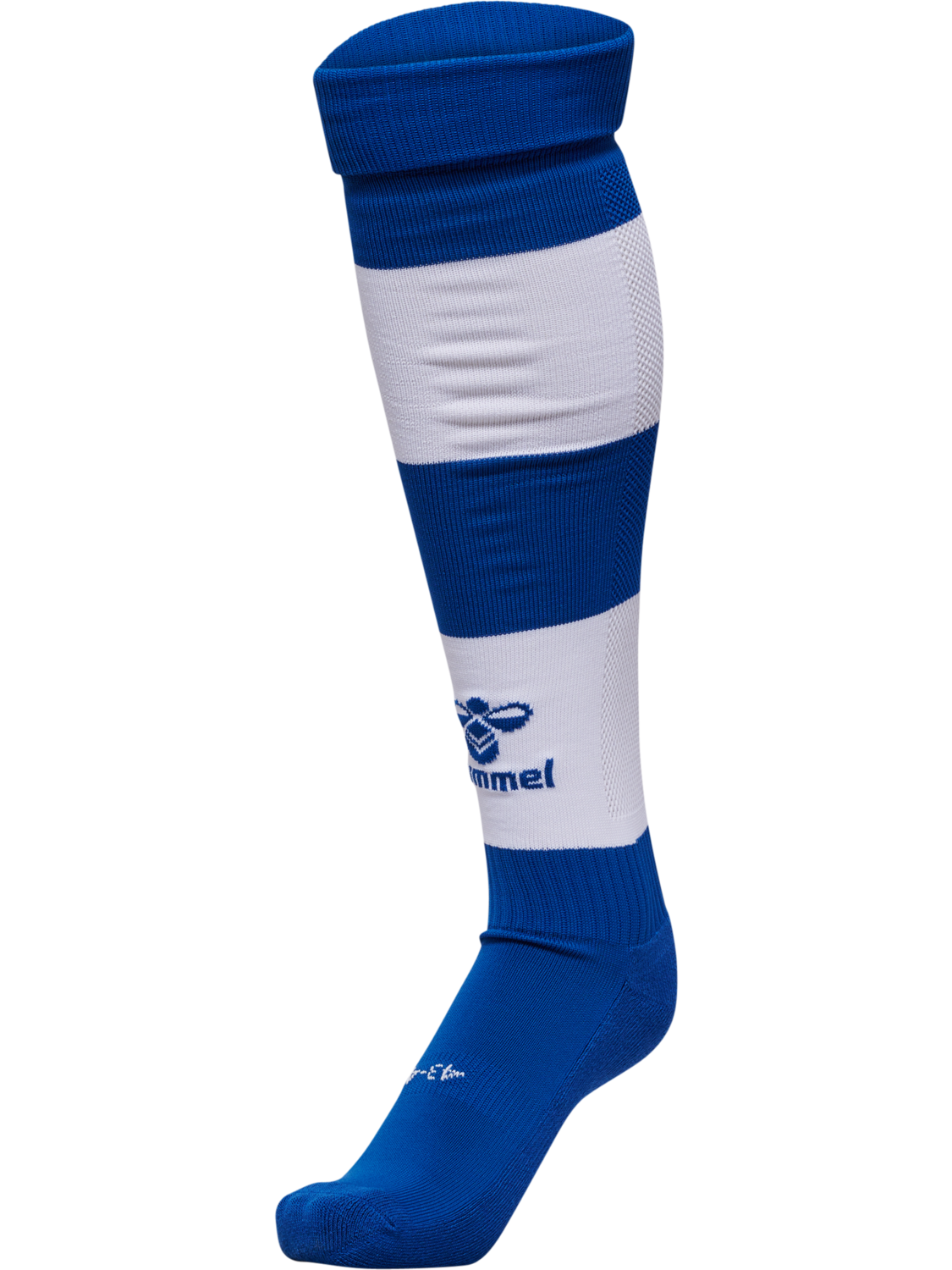 hmlESSENTIAL STRIPE FOOTBALL SOCKS, TRUE BLUE/WHITE, packshot