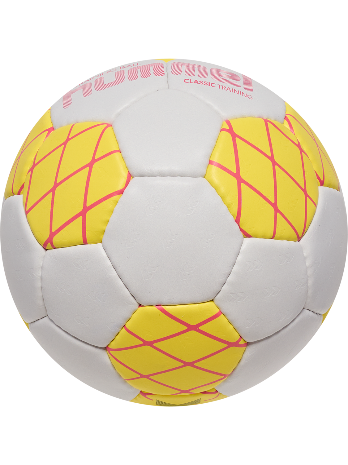 hmlCLASSIC TRAINING HB, OFF WHITE/YELLOW/RED, packshot