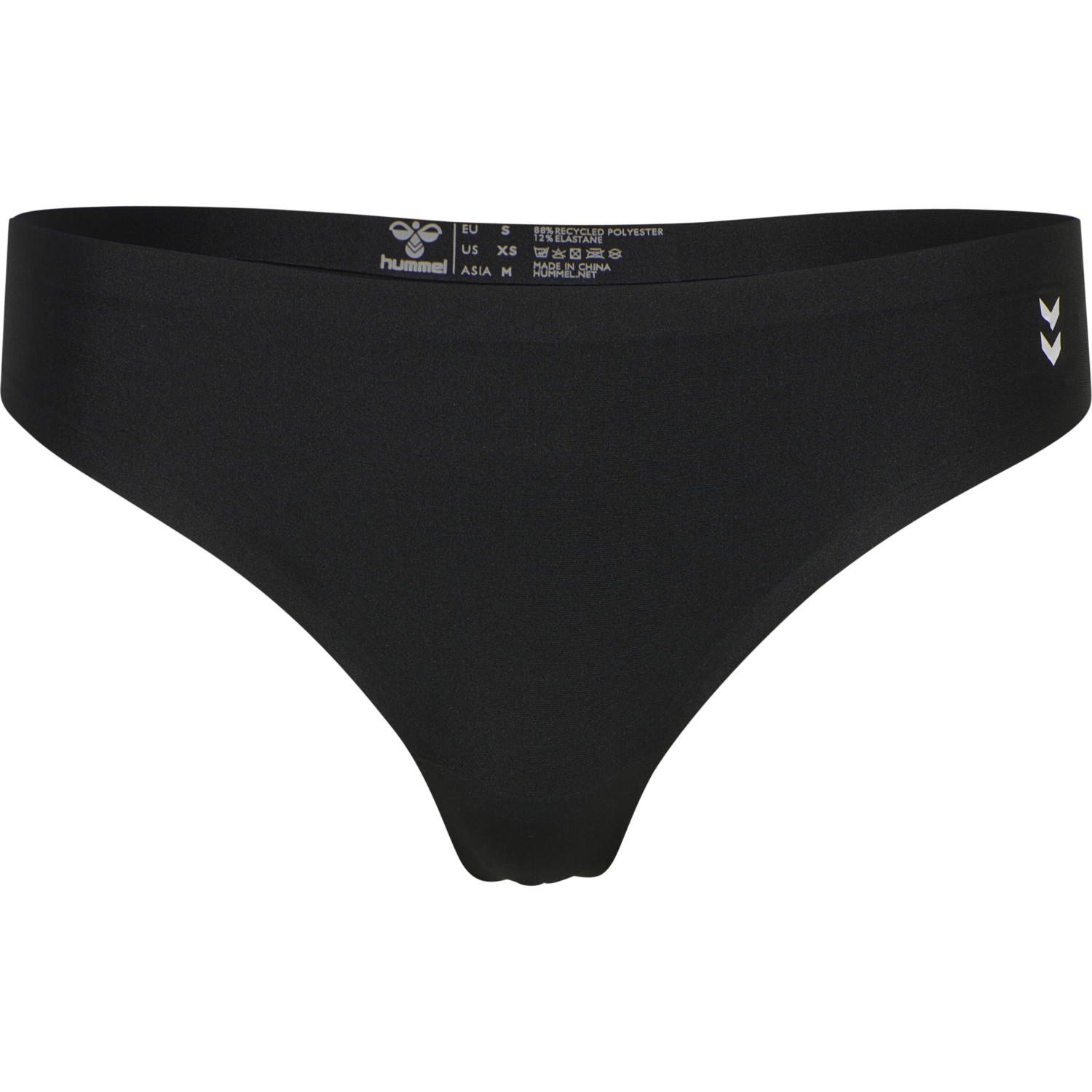 hmlMT BREEZE THONG 3-PACK, BLACK, packshot