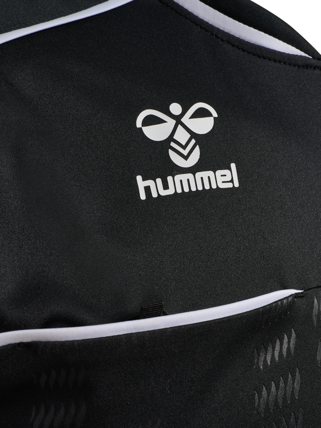 hmlREFEREE JERSEY S/S, BLACK, packshot