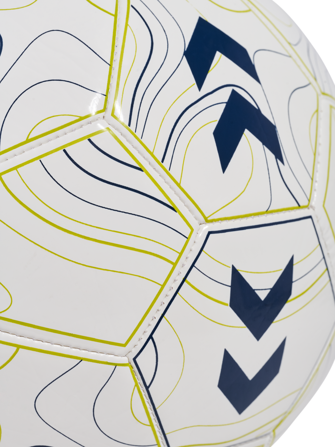 hmlBLAZE 2.0 TRAINING FOOTBALL, WHITE/MARINE, packshot