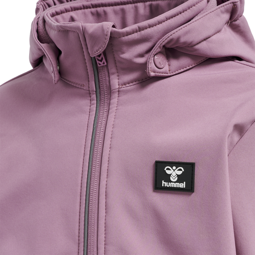 hmlMARS SOFTSHELL JACKET, DUSKY ORCHID, packshot