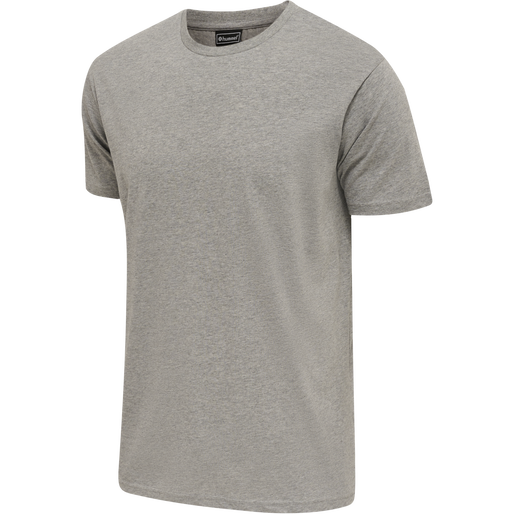 hmlRED BASIC T-SHIRT S/S, GREY MELANGE hmlRED BASIC T-SHIRT S/S, GREY MELANGE, packshot