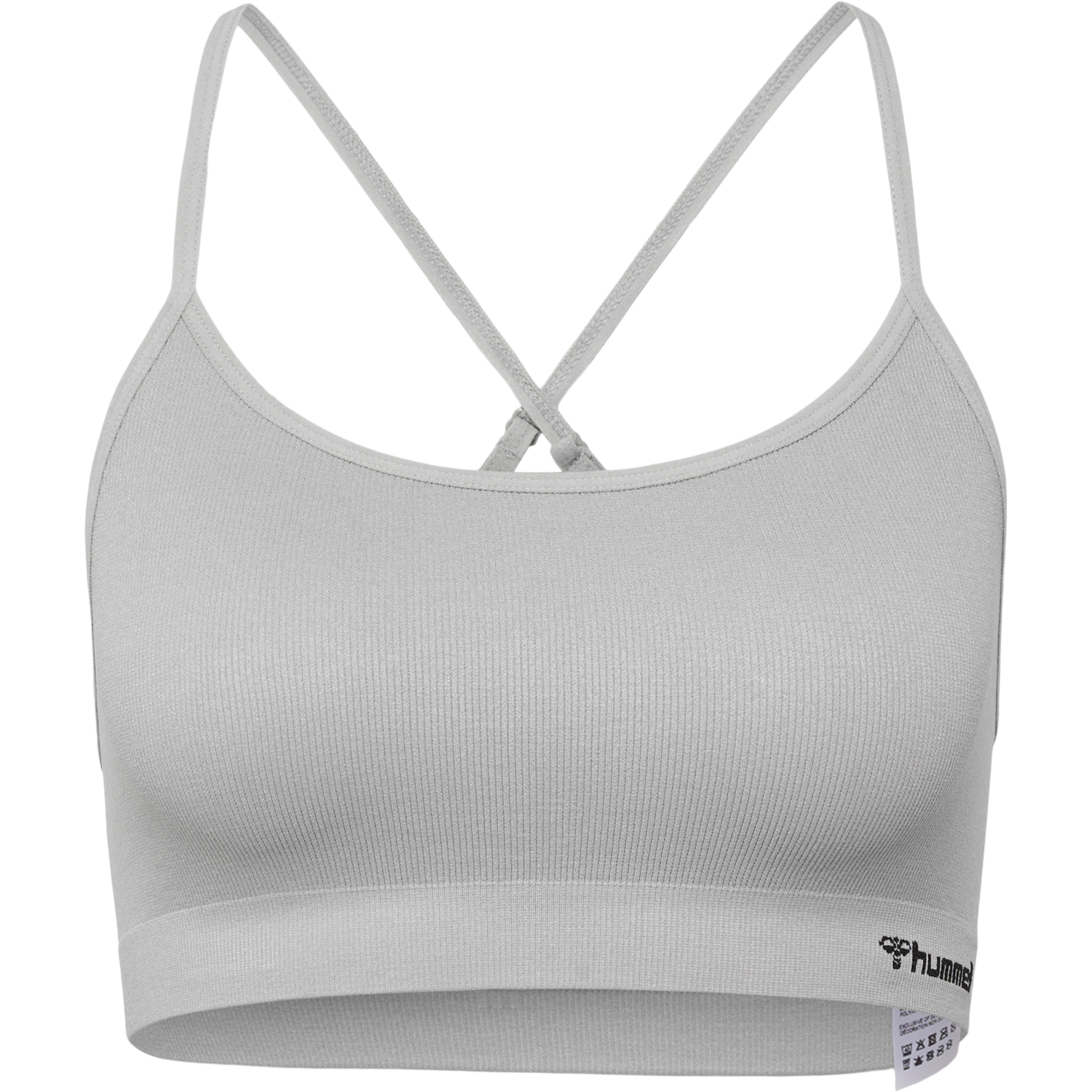 hmlJUNO 2 PACK SEAMLESS BRA, ASH ROSE/PALOMA, packshot