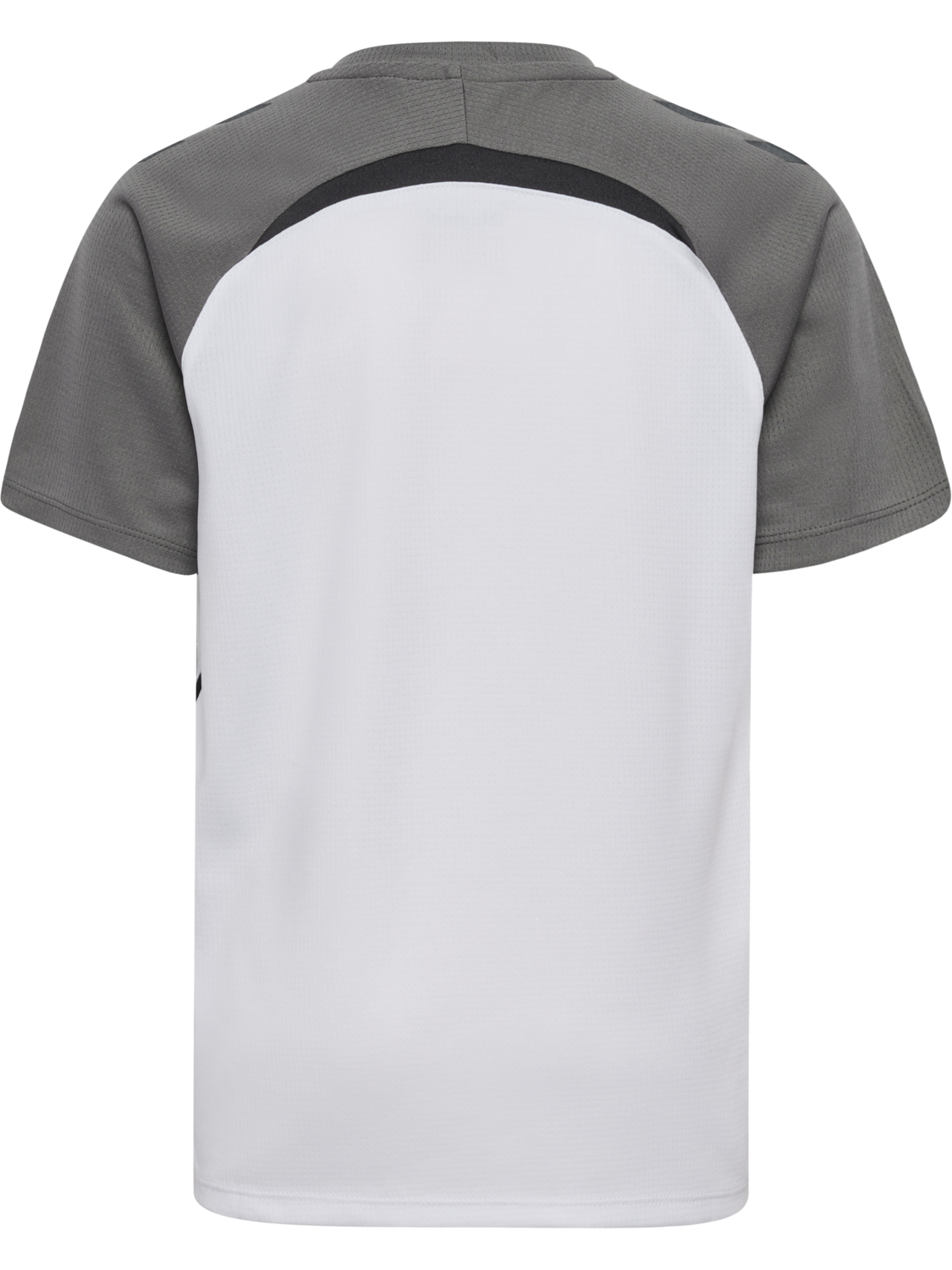 hmlLEAD 2.0 JERSEY S/S KIDS, WHITE/STEEL GRAY, packshot