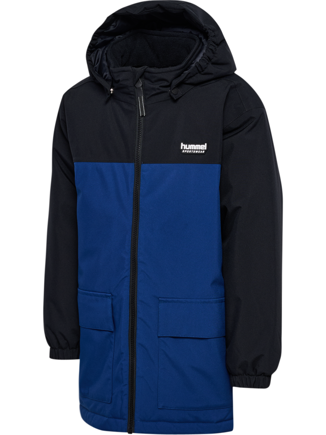 hmlJR BLOCK JACKET WP, ESTATE BLUE, packshot