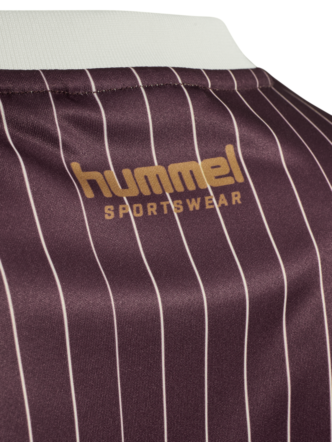 hmlLOOSE JERSEY SS STRIPE TOPSCORER, VINEYARD WINE, packshot