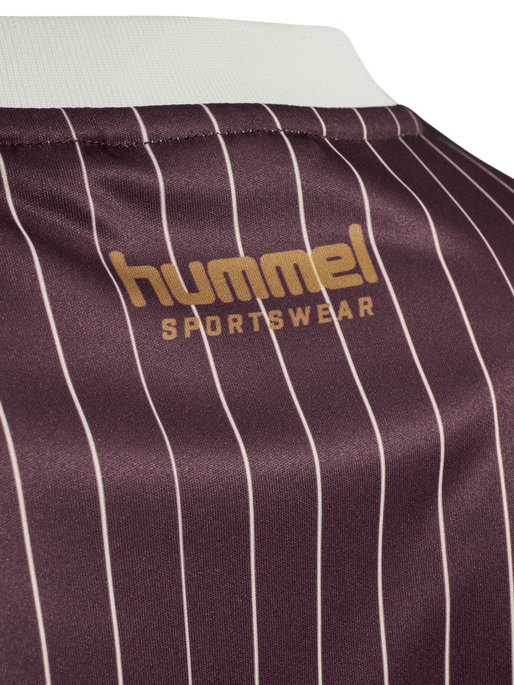 hmlLOOSE JERSEY SS STRIPE TOPSCORER, VINEYARD WINE hmlLOOSE JERSEY SS STRIPE TOPSCORER, VINEYARD WINE, packshot