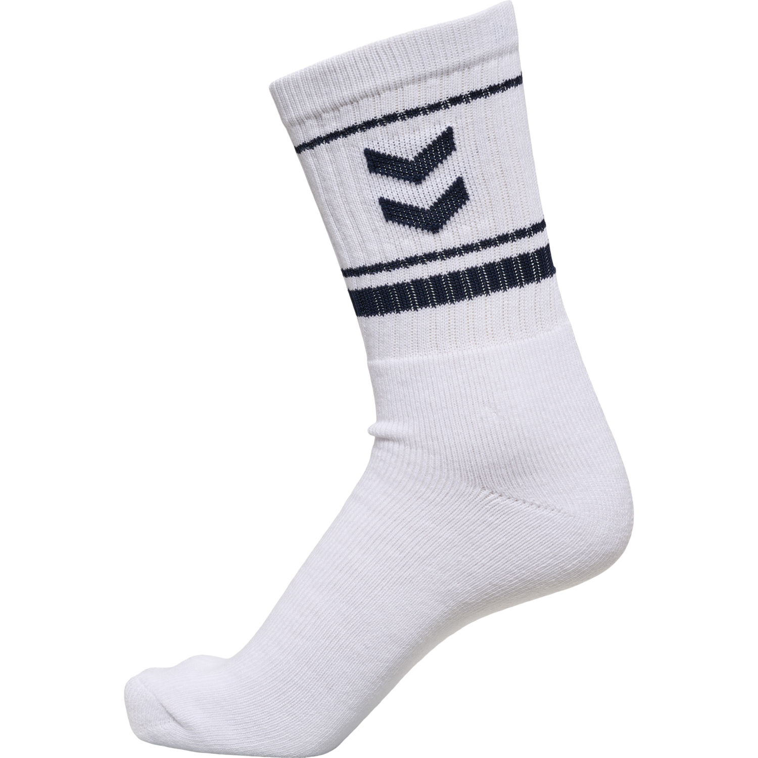 hmlSTRIPE CREW 3-PACK SOCKS, MARINE, packshot