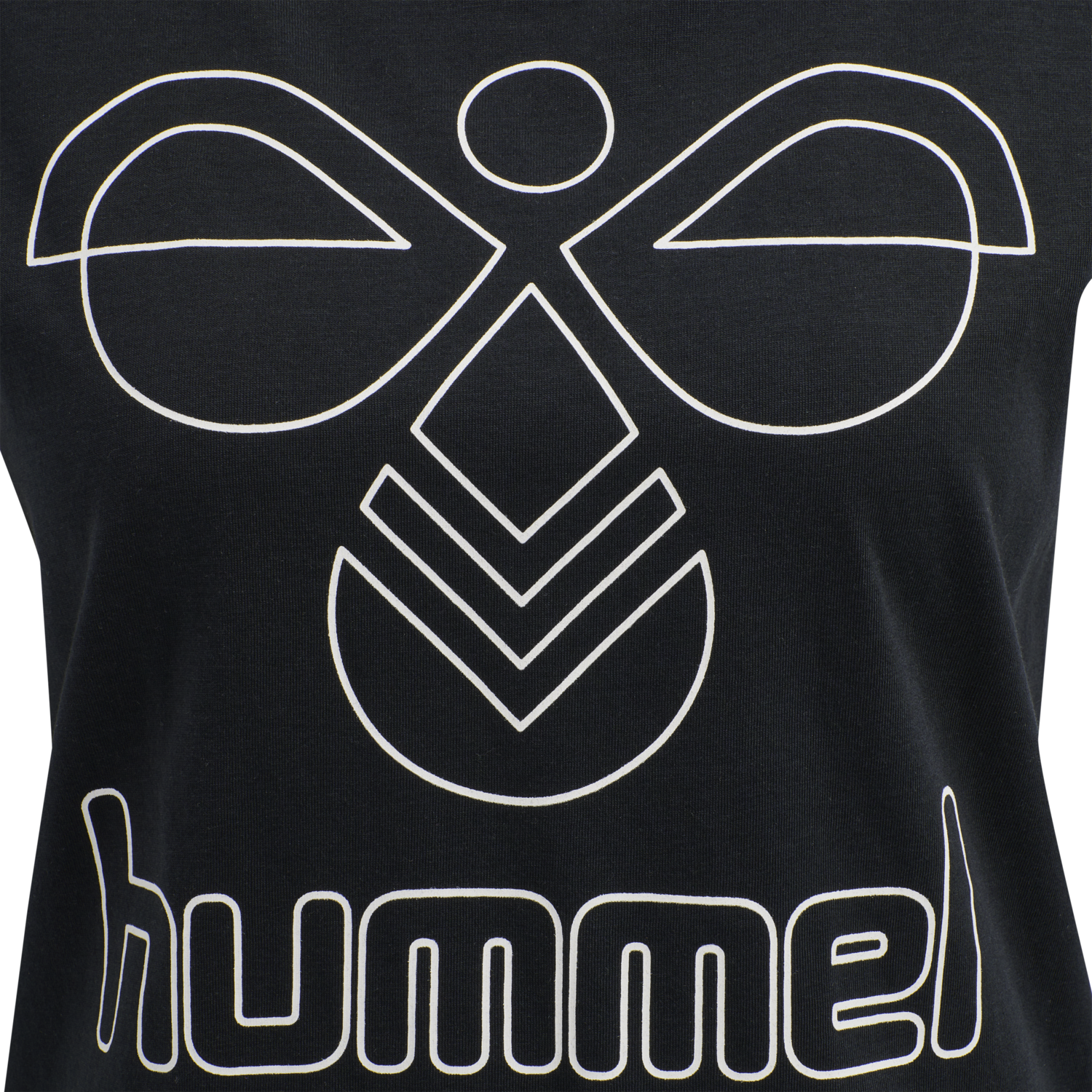 hmlSENGA T-SHIRT S/S, BLACK, packshot