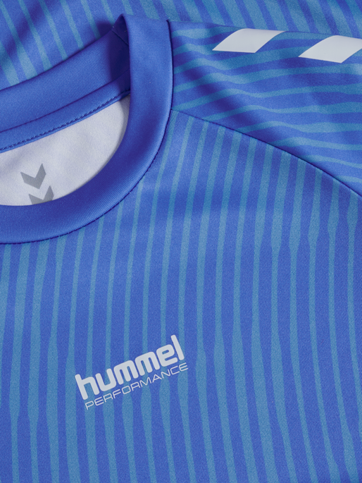 hmlJR GOAL AOP T-SHIRT S/S, LICHEN BLUE hmlJR GOAL AOP T-SHIRT S/S, LICHEN BLUE, packshot
