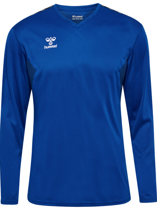 hmlAUTHENTIC PL JERSEY L/S, TRUE BLUE, packshot