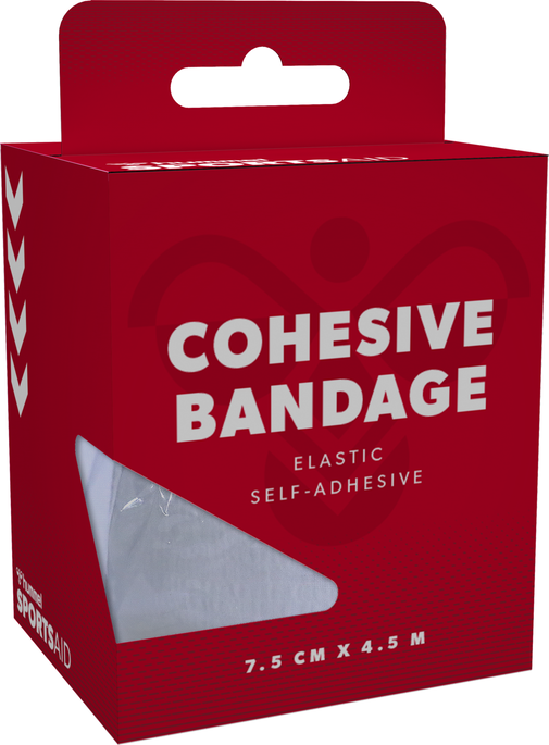 COHESIVE BANDAGE, WHITE, packshot