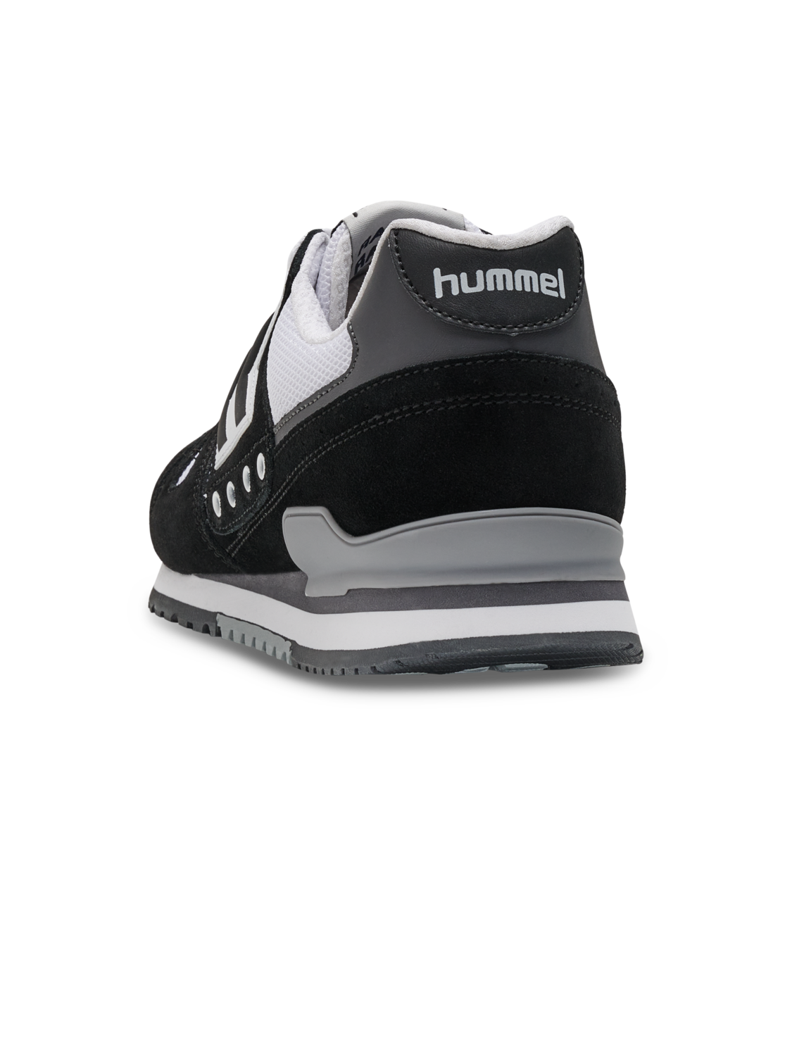 MARATHONA SUEDE, BLACK/WHITE, packshot