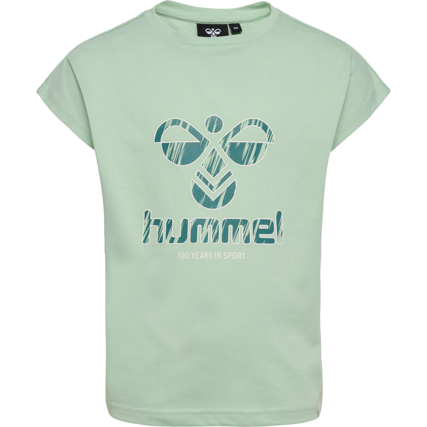 hmlOLIVIA T-SHIRT S/S, SILT GREEN, packshot