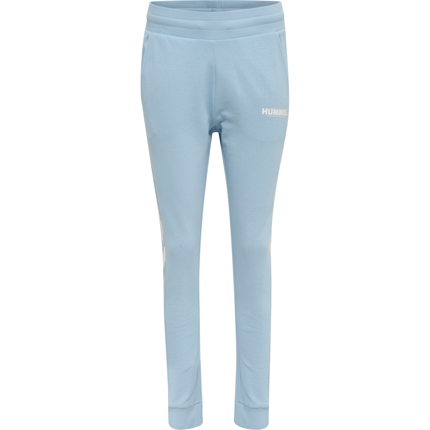 hmlLEGACY WOMAN TAPERED PANTS, PLACID BLUE, packshot