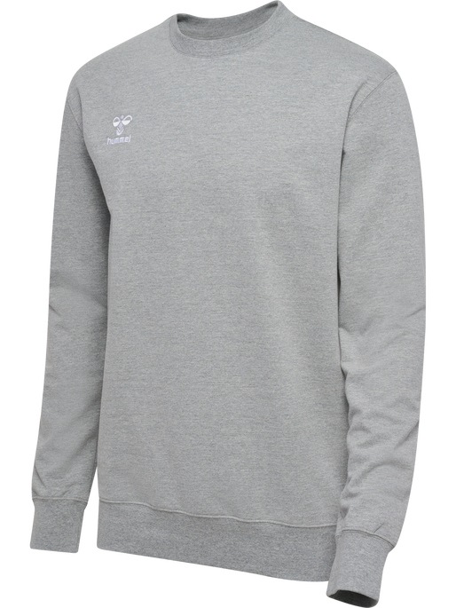 hmlGO 2.0 SWEATSHIRT, GREY MELANGE, packshot