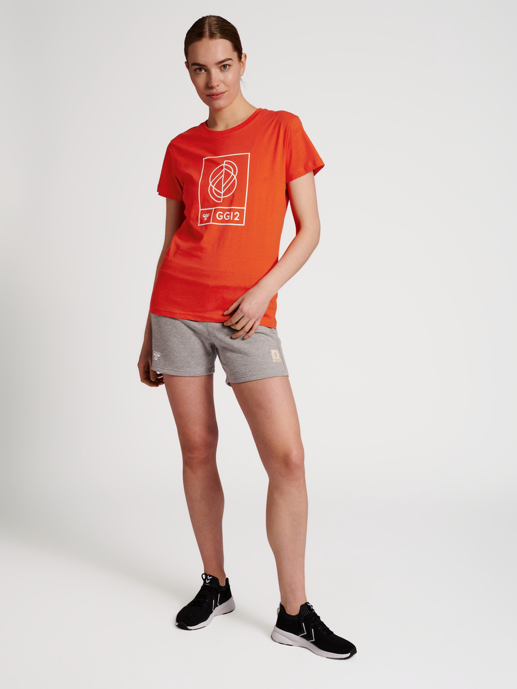 hmlGG12 T-SHIRT S/S WOMAN, 3121, model