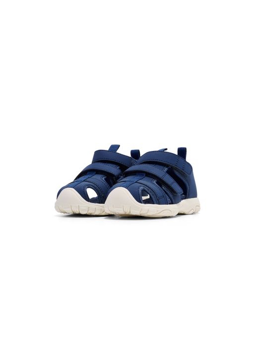 SANDAL VELCRO INFANT, NAVY PEONY, packshot