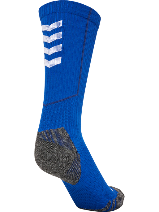 hmlPRO TRAINING SOCKS HIGH, TRUE BLUE/WHITE, packshot