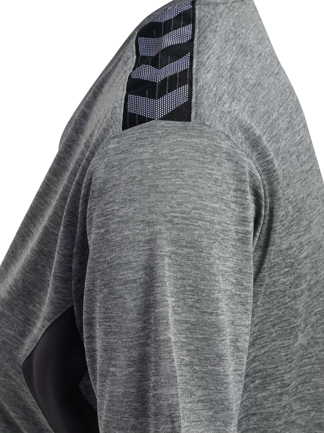 hmlAUTHENTIC PL JERSEY S/S WOMAN, GREY MELANGE, packshot