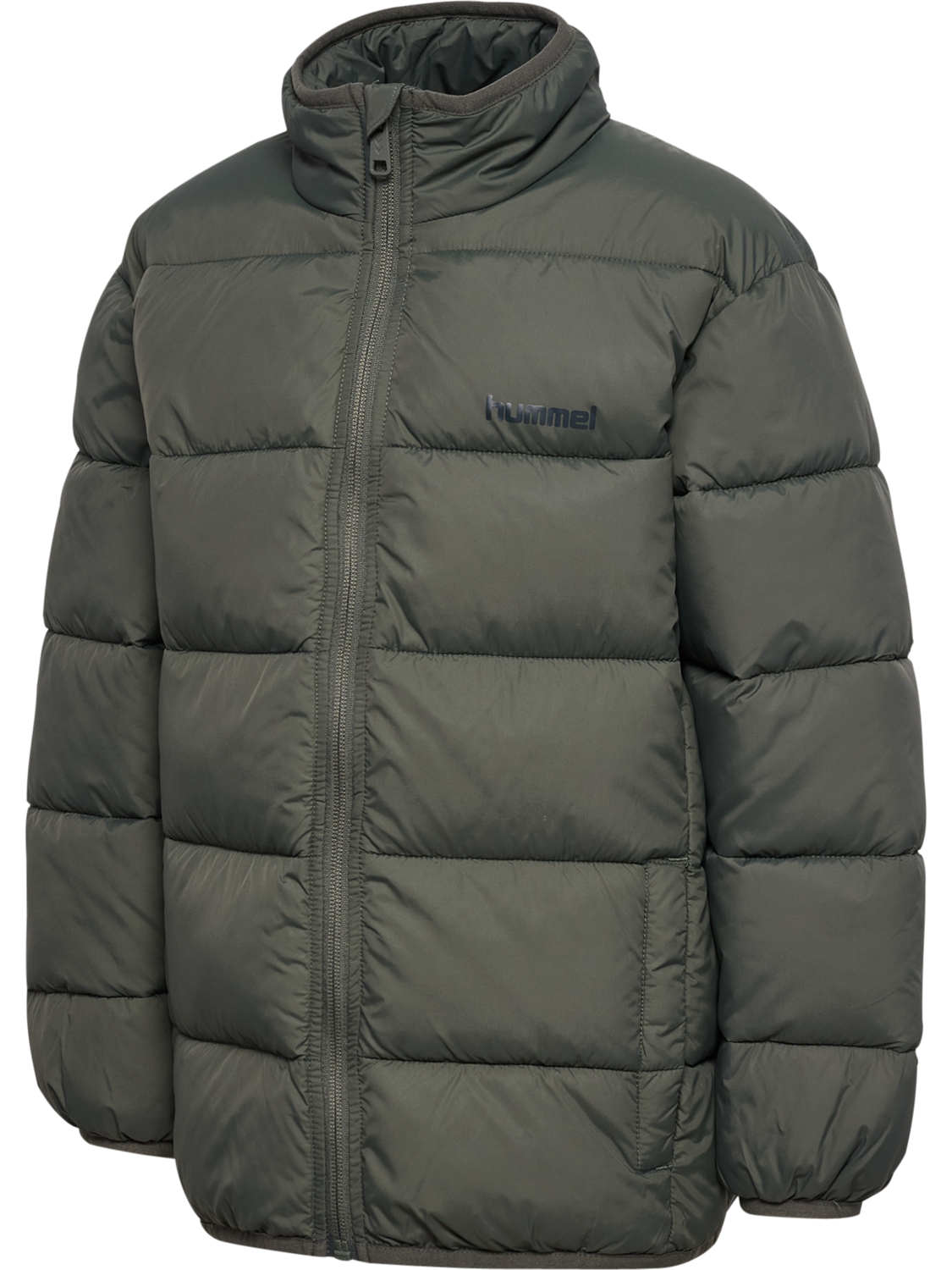 hmlJR LIGHTWEIGHT PUFFER JACKET, CASTOR GRAY, packshot