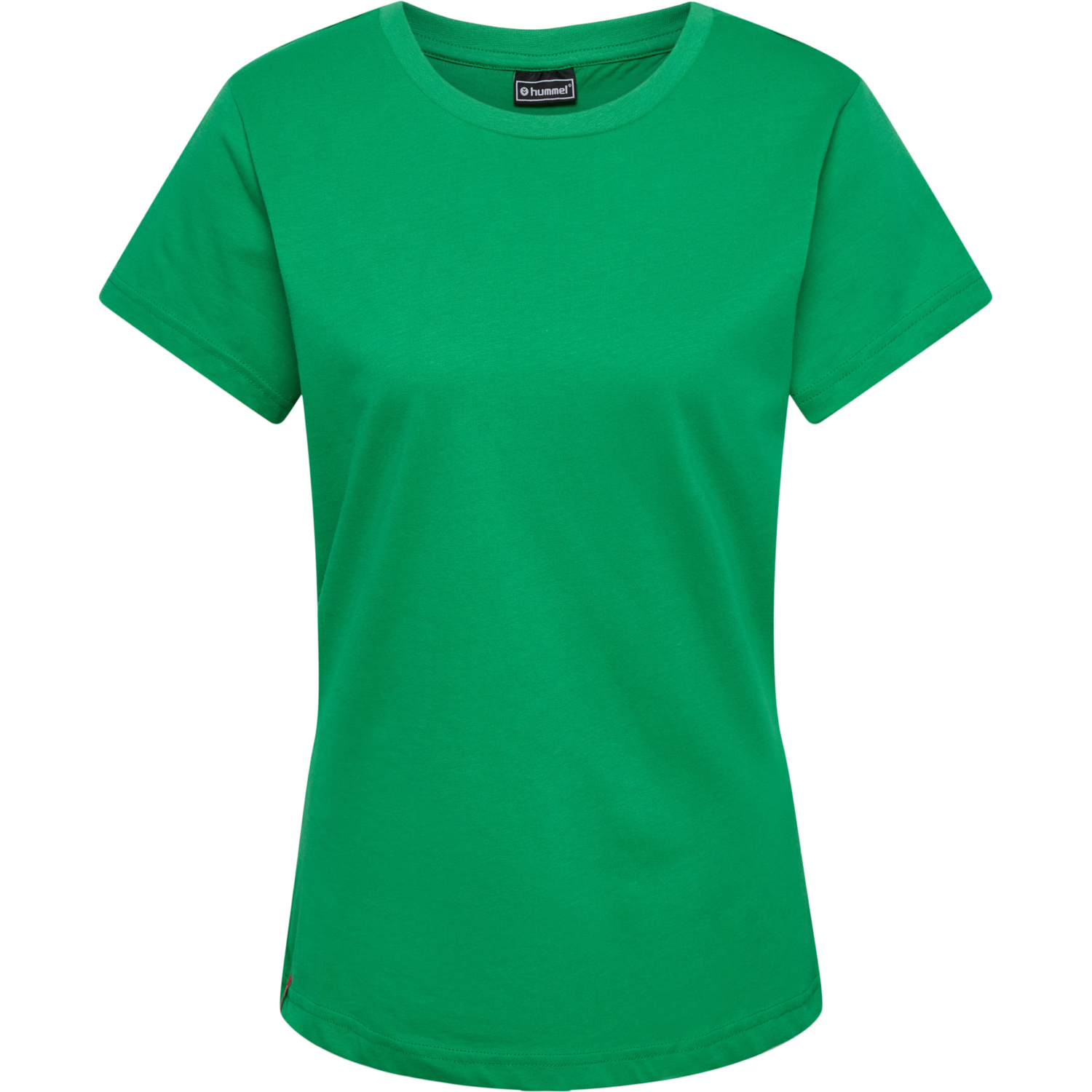 hmlRED BASIC T-SHIRT S/S WOMAN, JELLY BEAN, packshot