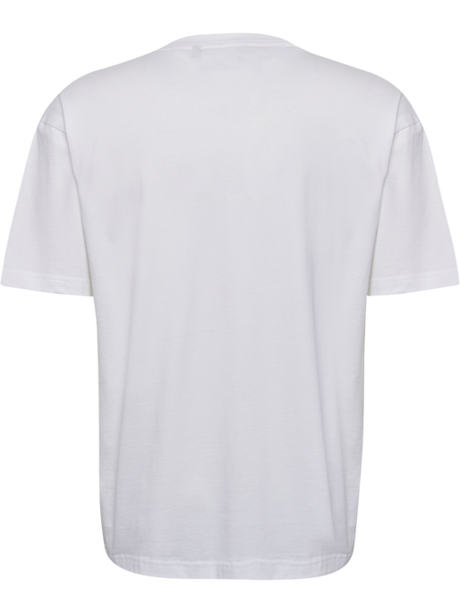 hmlLOOSE TEE S/S CLUB SPORTSWEAR, WHITE/DARK GREEN hmlLOOSE TEE S/S CLUB SPORTSWEAR, WHITE/DARK GREEN, packshot