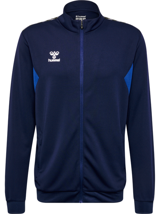 hmlAUTHENTIC PL ZIP JACKET, MARINE, packshot