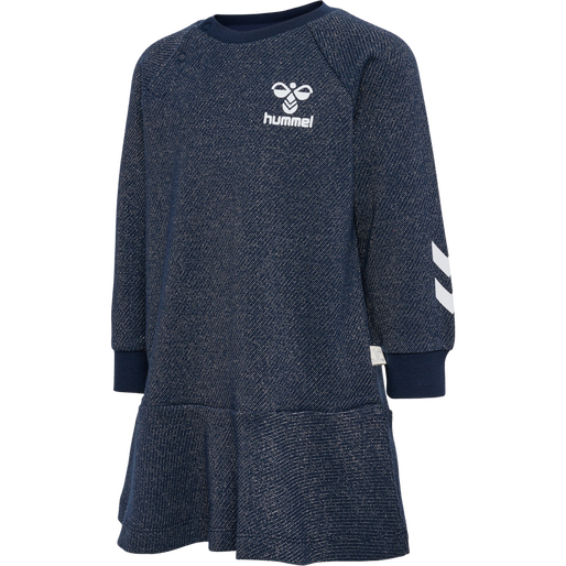 hmlSALLY DRESS L/S, !SARGASSO SEA, packshot