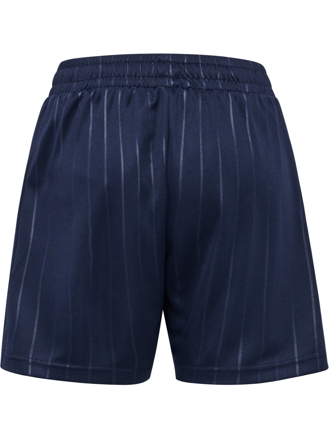 hmlJR GOAL STRIPE SHORTS, DRESS BLUES, packshot