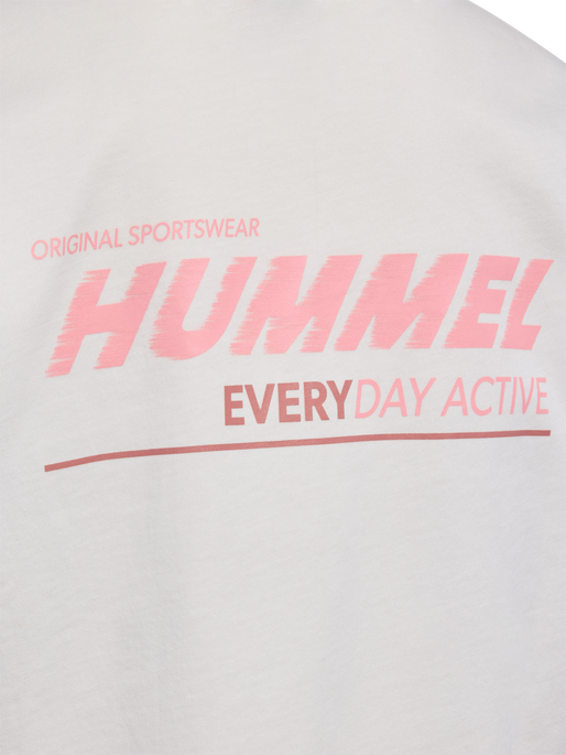 hmlELLA T-SHIRT S/S, MARSHMALLOW hmlELLA T-SHIRT S/S, MARSHMALLOW, packshot