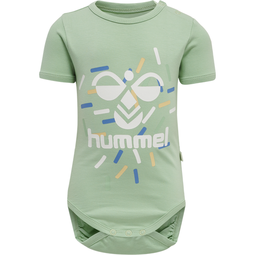 hmlLAKE BODY S/S, GRAYED JADE, packshot