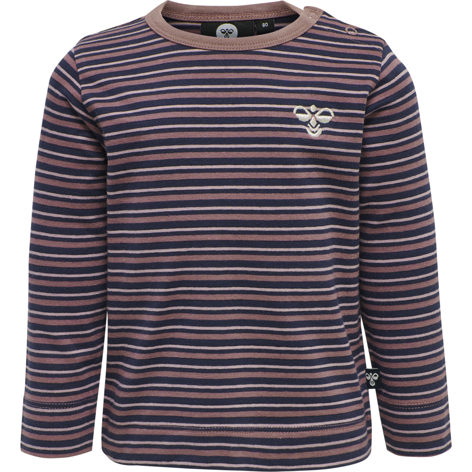 hmlSILVER T-SHIRT L/S, ROSE TAUPE, packshot