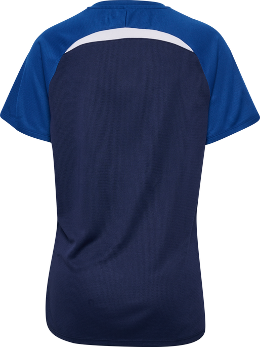 hmlLEAD 2.0 JERSEY S/S WOMAN, MARINE/TRUE BLUE, packshot