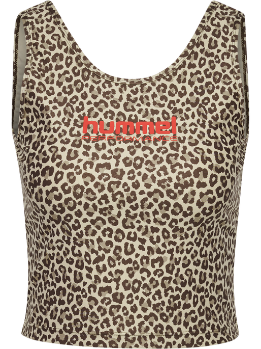 hmlFAST CROPPED TOP, BOULDER, packshot