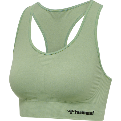 hmlTIF SEAMLESS SPORTS TOP, BASIL, packshot