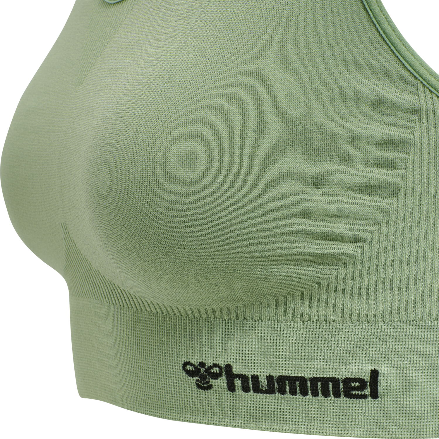 hmlTIF SEAMLESS SPORTS TOP, BASIL, packshot