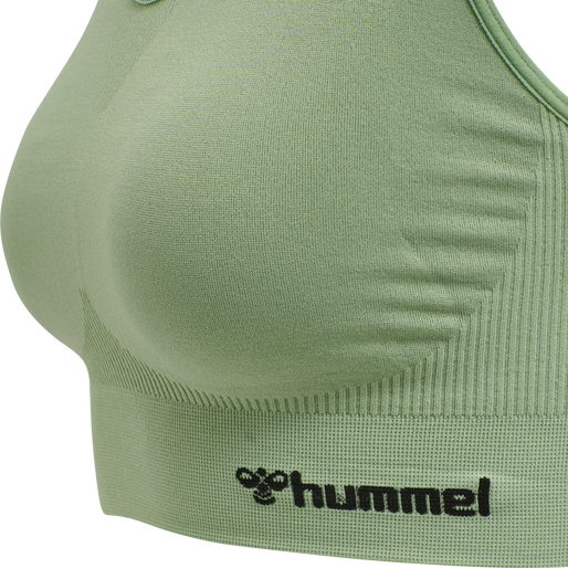 hmlTIF SEAMLESS SPORTS TOP, BASIL, packshot