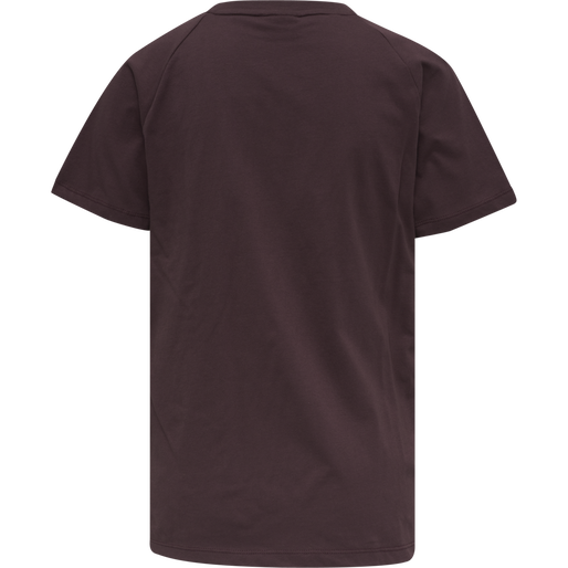 hmlZENIA T-SHIRT S/S, FUDGE, packshot