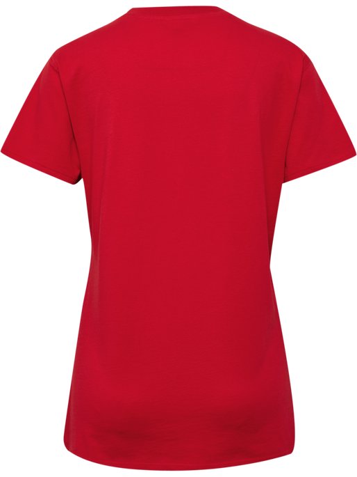 hmlGO 2.0 LOGO T-SHIRT S/S WOMAN, TRUE RED, packshot