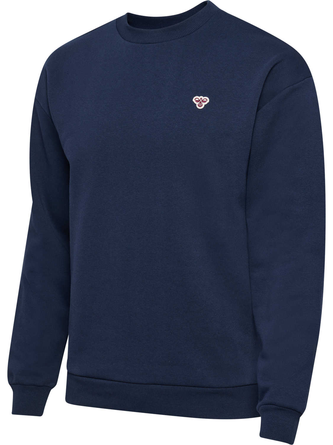 hmlLOOSE CREWNECK BEE, DRESS BLUES, packshot